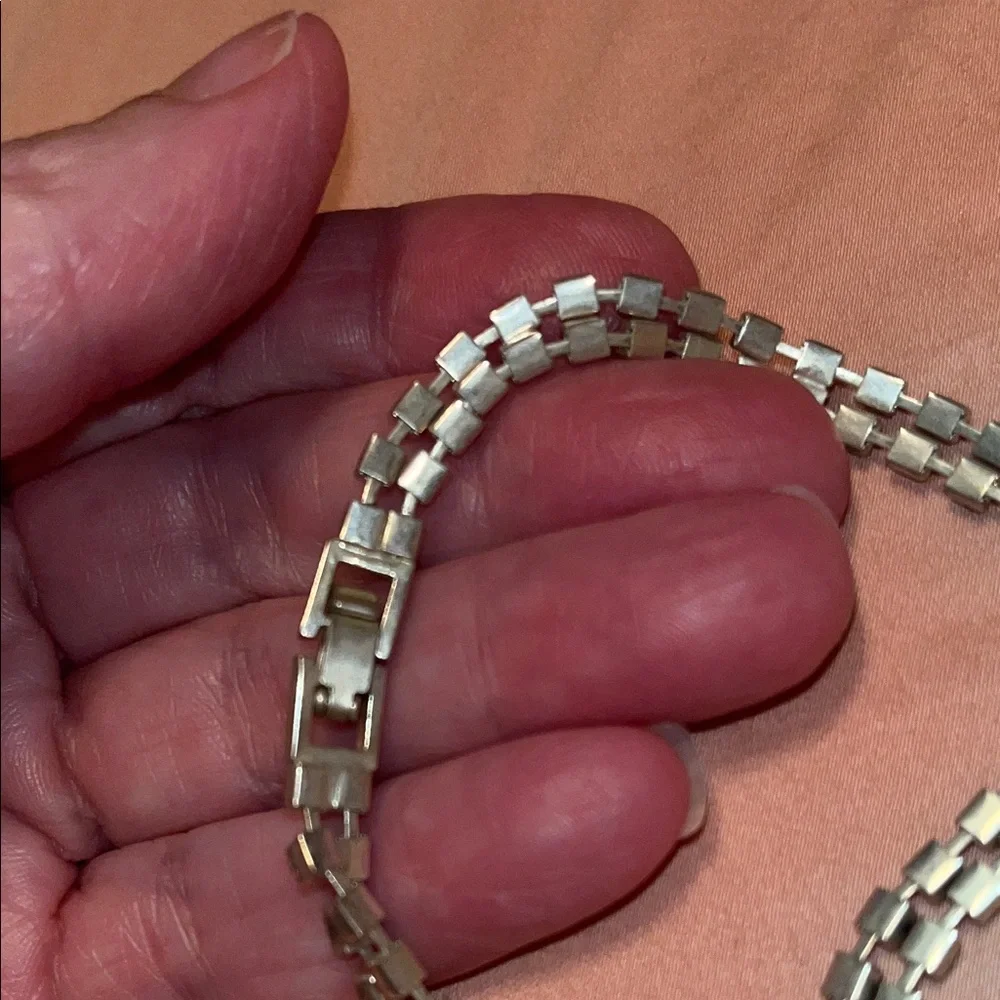 Icing Pink and Silver Bracelet Trio